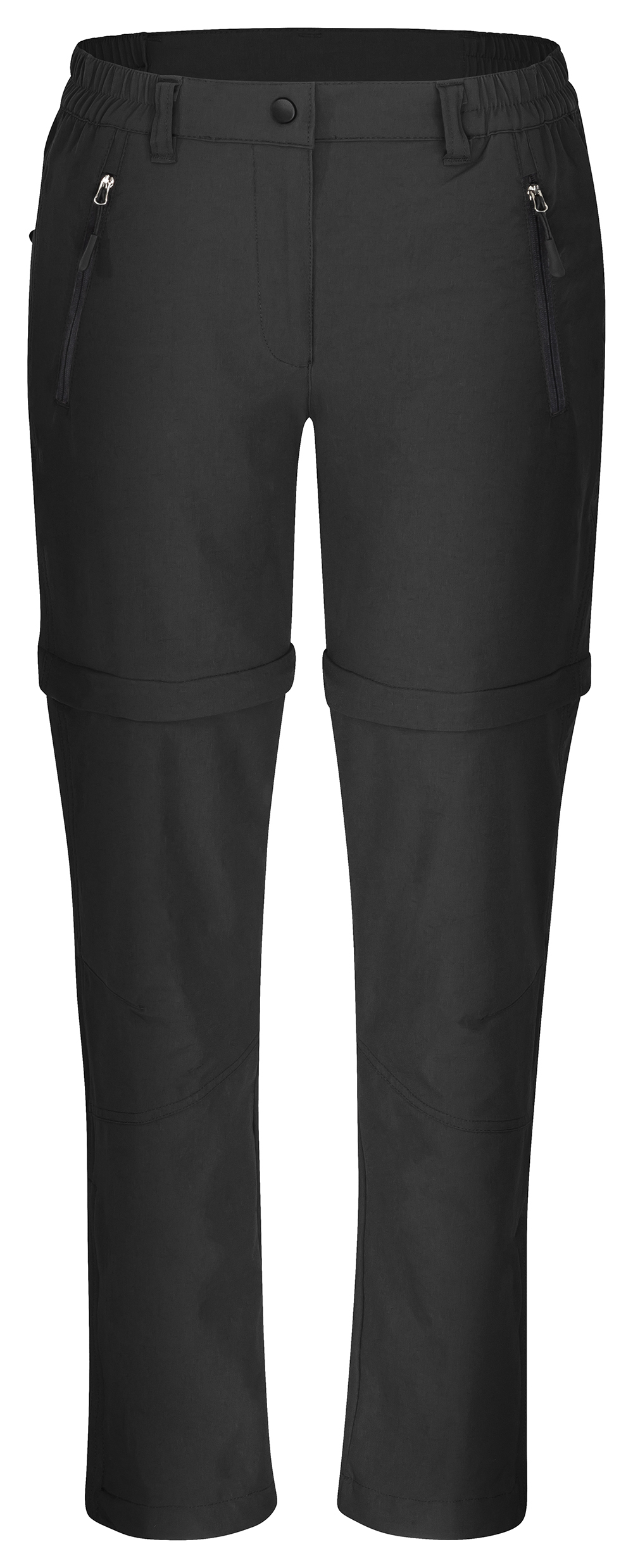 HS-Sportswear Damen High Performance BUEBON AIRES 4-Way Strech Zipp Hose 84020 schwarz