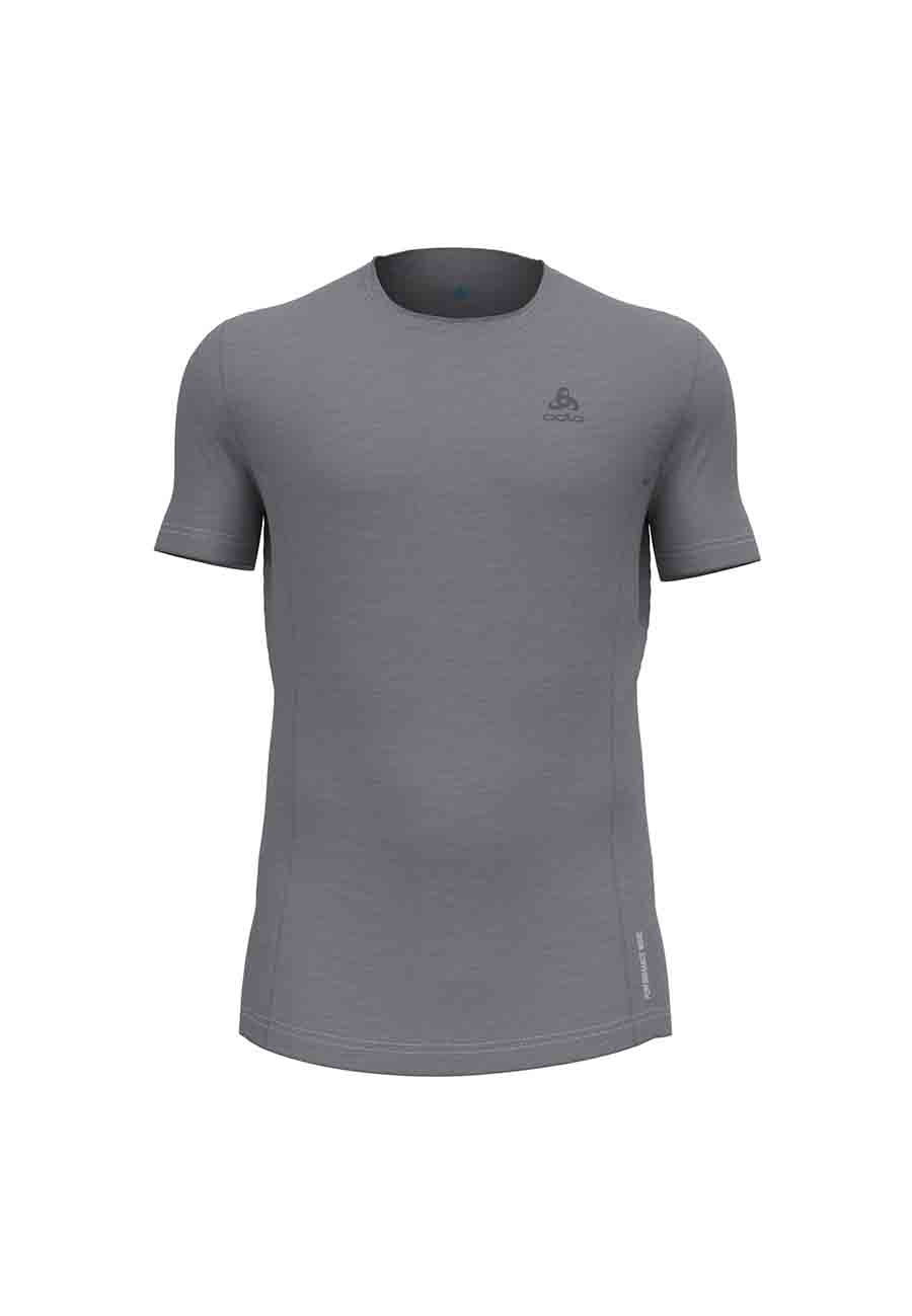 Odlo Herren Natural Performance Wool 130 Base-Layer-T-Shirt 111232 grau