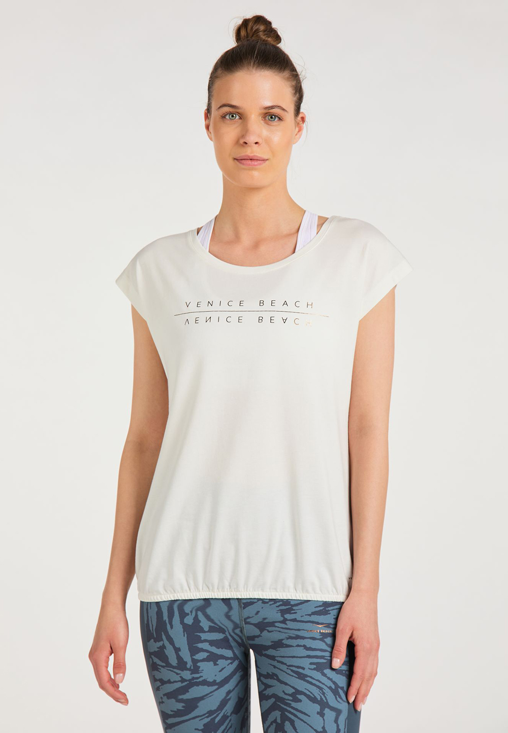 Venice Bach Damen WONDER T-Shirt Unser Topseller - Weiches T-Shirt 16186 weiss
