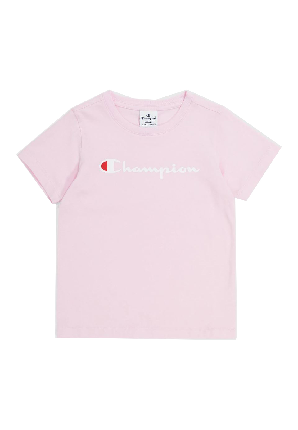 Champion Mädchen Crewneck T-Shirt aus Jersey 404998 pink