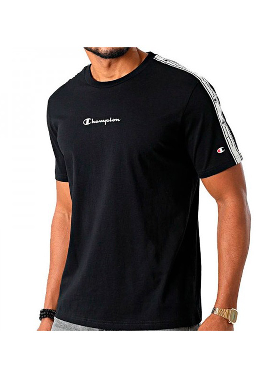 Champion Herren Crewneck T-Shirt mit Logoband 217189 S22