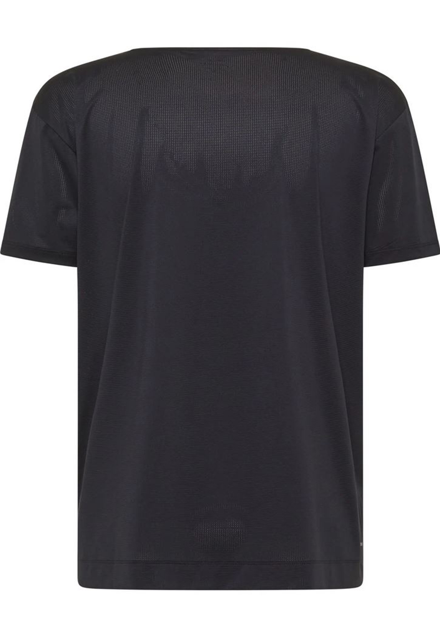 Venice Bach Damen ENNALY T-Shirt Shirt aus luftigem Funktionsmaterial Curvy Fit 100030 black
