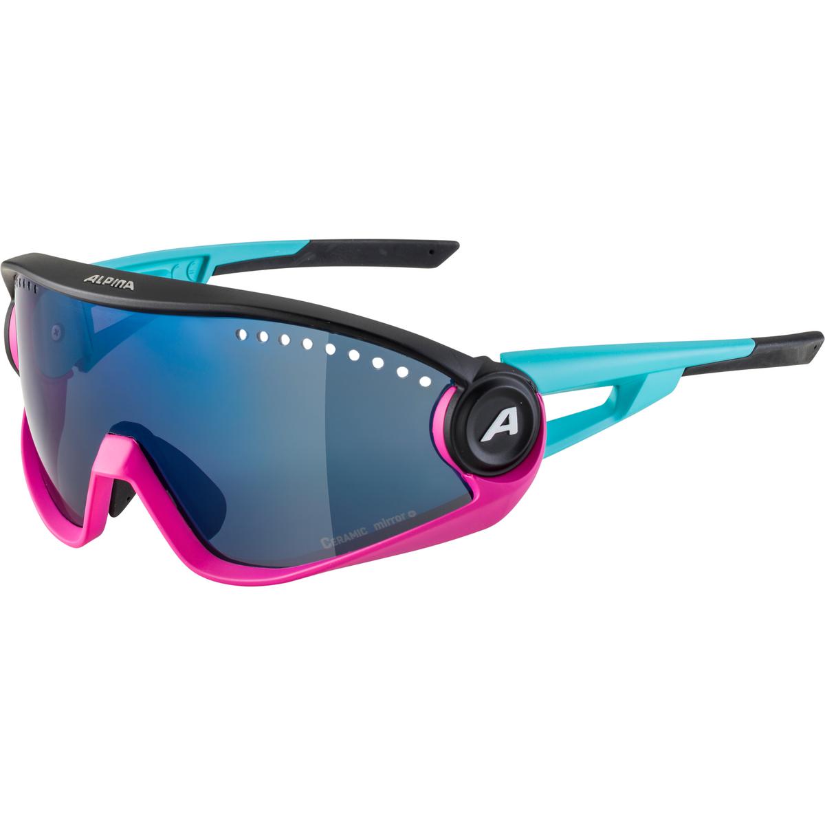 Alpina Sportbrille 5W1NG CM+ A8656.3.71 türkis pink