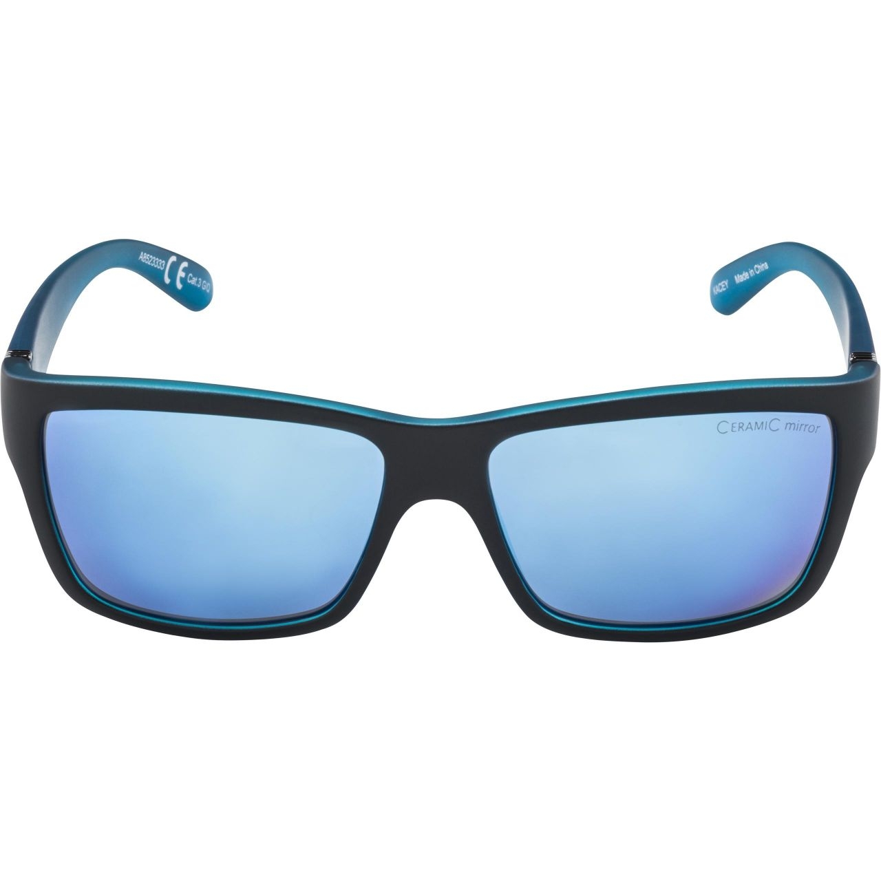 Alpina Erwachsene KACEY Sportbrille black matt-blue