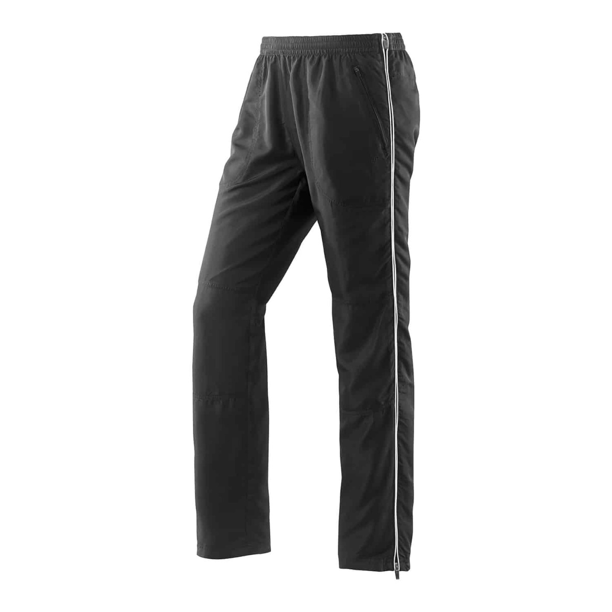 Joy Sportswear Herren Mick Fitnesshose mit Seitenreißverschluss 958 schwarz weiß