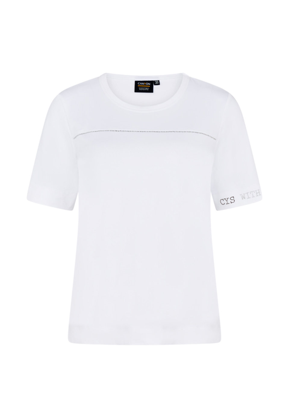 CANYON Damen Funktions T-Shirt 1/2 Arm 607002 weiß