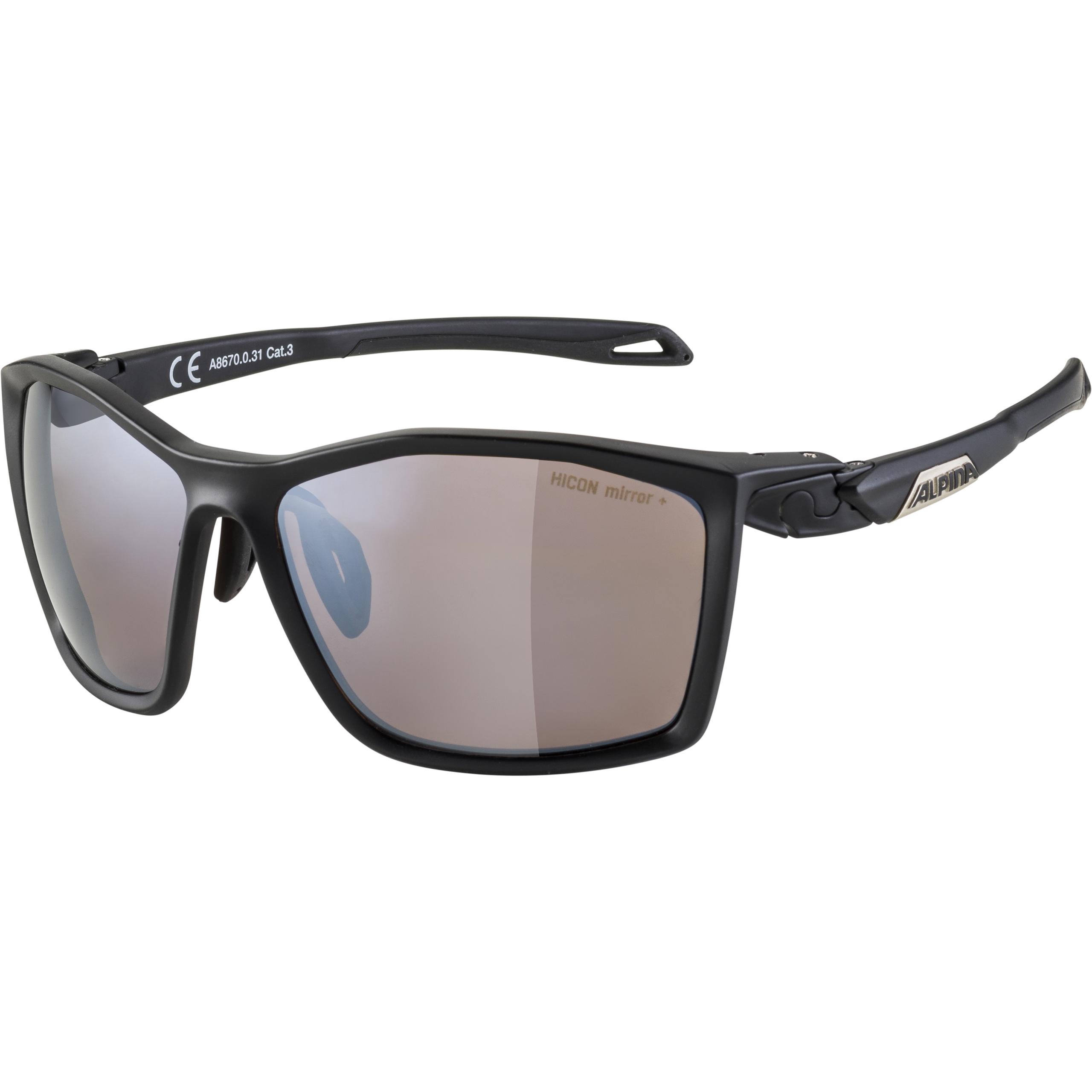 Alpina Sportbrille TWIST FIVE HM+ Q-LITE black matt mirror black