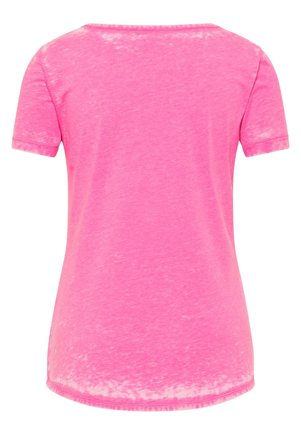 Venice Bach Damen FAYZA T-Shirt Casual Shirt im Ausbrenner-Look 15937 pink