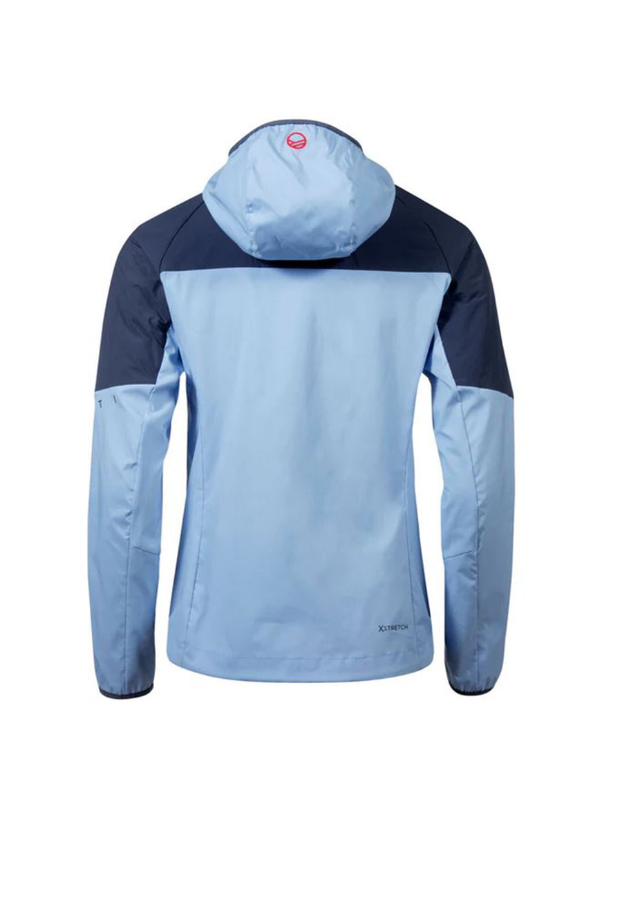 Halti Damen Crust Midlayer Jacke aus X-Stretch-Material hellblau